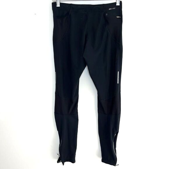 Nike Dri-fit Leggings Black Size Small - Picture 5 of 14